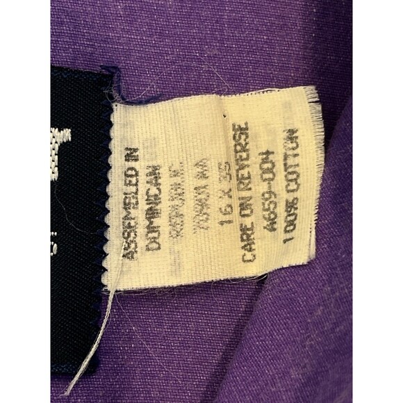 Wrangler Brushpopper Vintage Shirt Mens X Long Tail Reg Fit  16-35 SZ Lg Purple - Picture 7 of 7